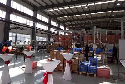 中國輕工機械協(xié)會領導參加邁克羅&middot;邁帝克飲料設備(天津)開幕典禮